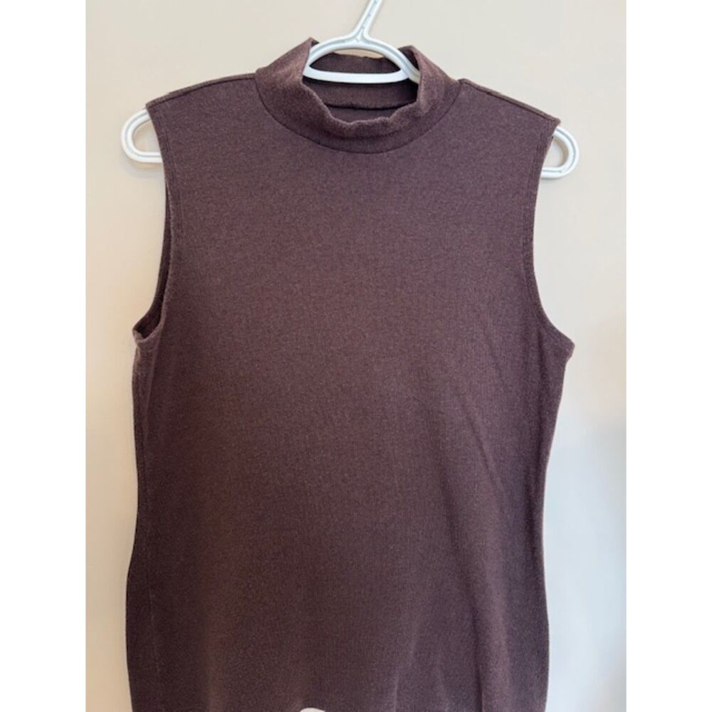 Women's Croft & Barrow sleeveless turtleneck - size Large
